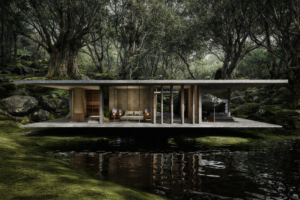 AMO NO OTO - Pavilion over water