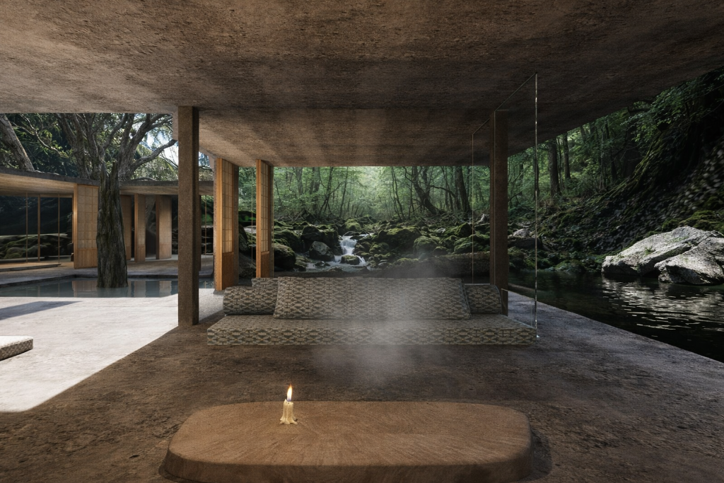 AMO NO OTO - Meditation area